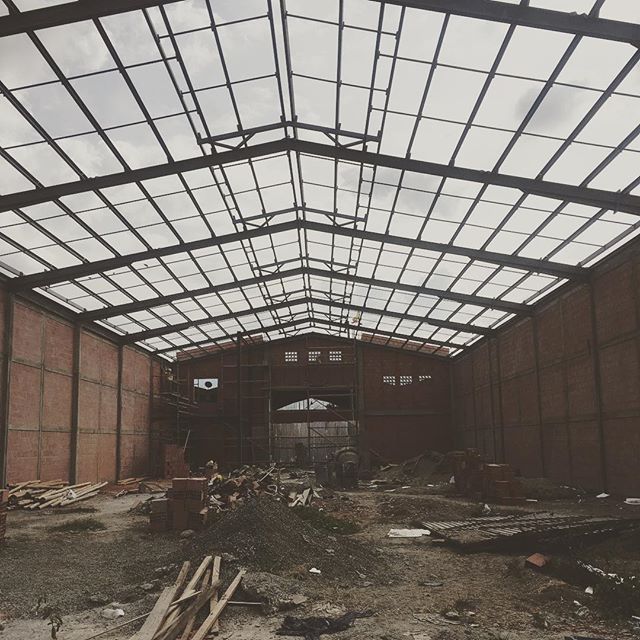 Bodega industrial estructura metálica