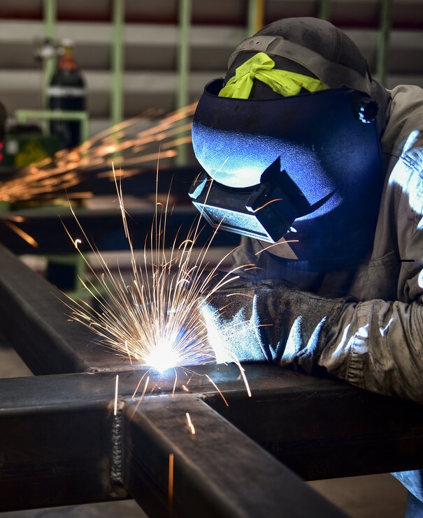 Proceso de fabricación estructura metálica