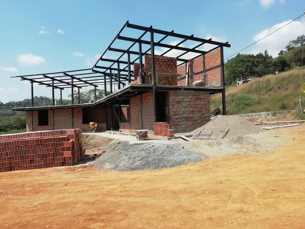 Casa en estructura metálica