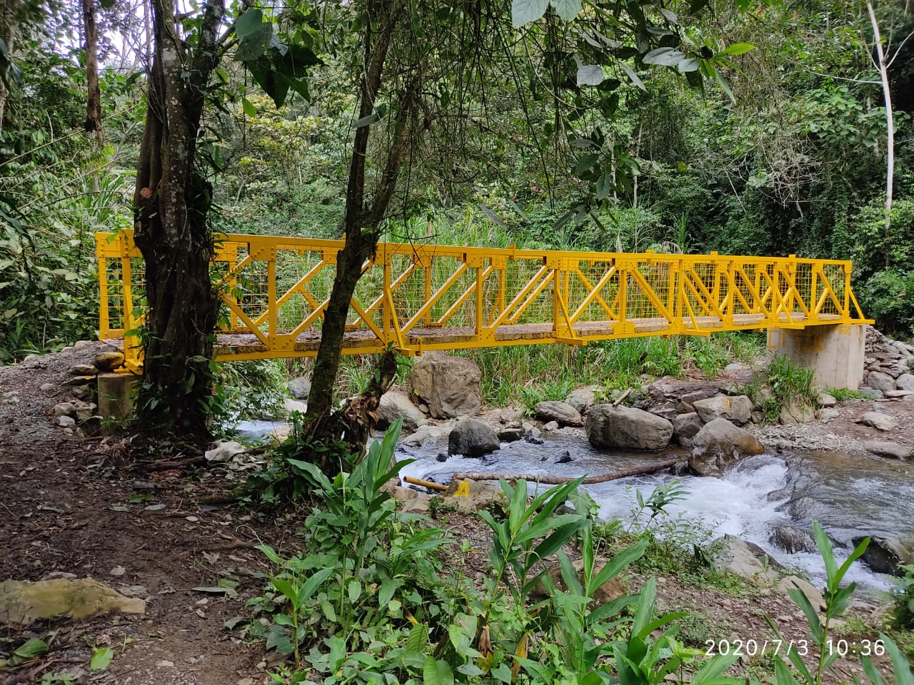 Puente resguardo indigena Puente resguardo indigena
