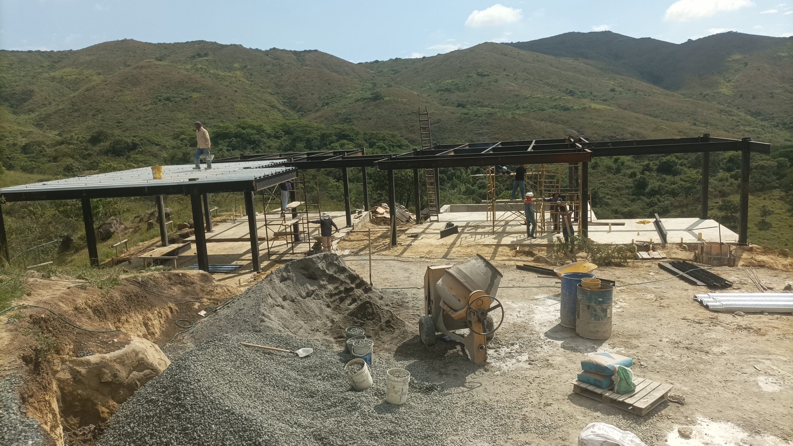 Casa en estructura metálica