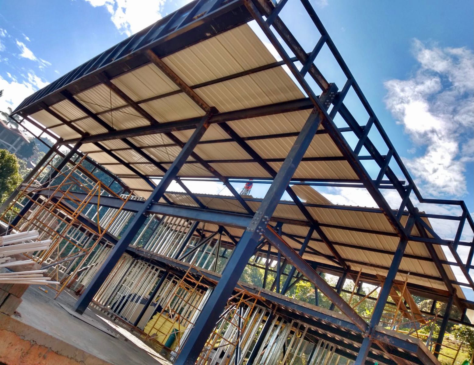 Casa en estructura metálica Dapa